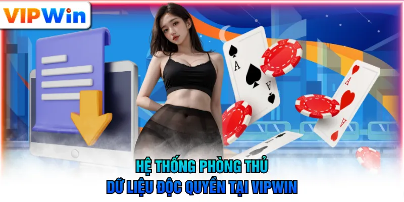 Hệ thống phòng thủ dữ liệu độc quyền tại VIPWIN